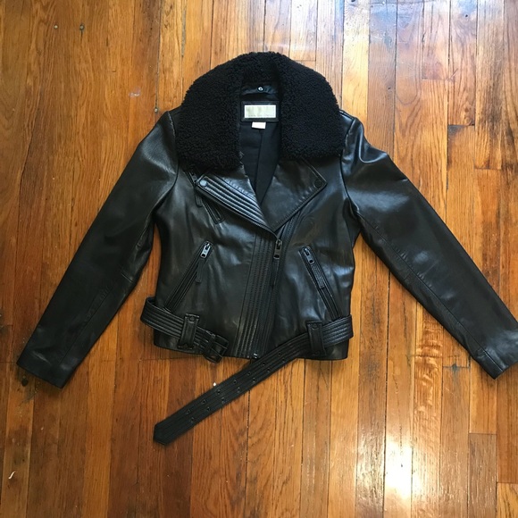 MICHAEL Michael Kors Jackets & Blazers - Michael Kors Leather Jacket